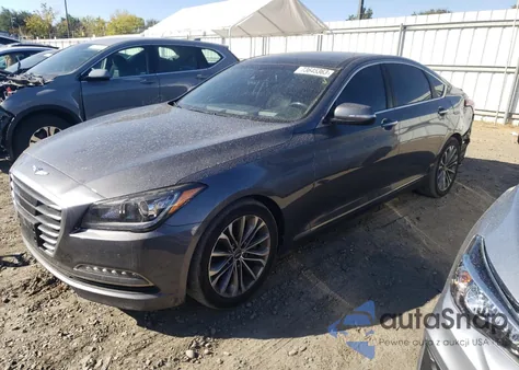 2017 Genesis G80 Base from USA, damaged, VIN KMHGN4JE1HU172121